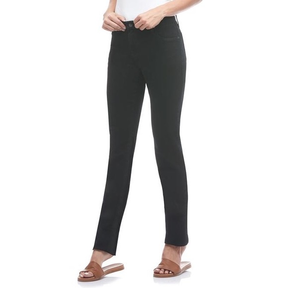 Second Yoga black Straight Leg Jean - Picture 1 of 5